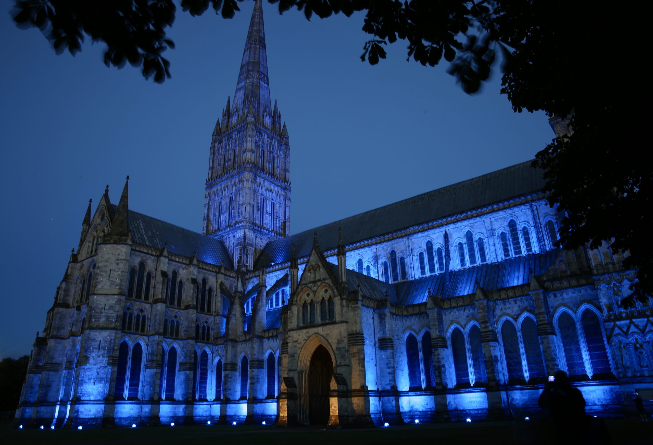 Local landmarks illuminated in NHS blue for health service's 75th anniversary Bath and North