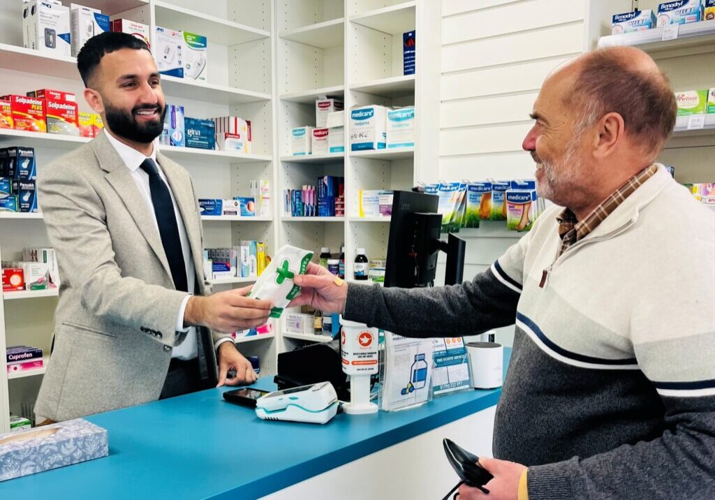 001 - Asim Iqbal at Clive Parade Pharmacy_web